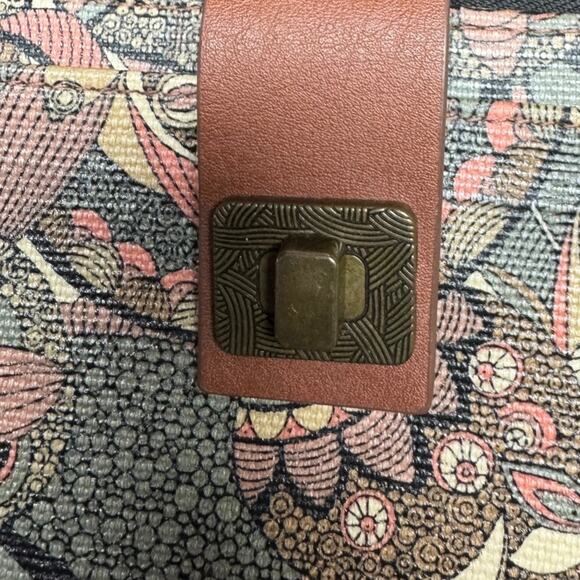 Sakroots Artist Circle Large Smartphone Wristlet Wallet Sienna Spirit Desert - Picture 7 of 11